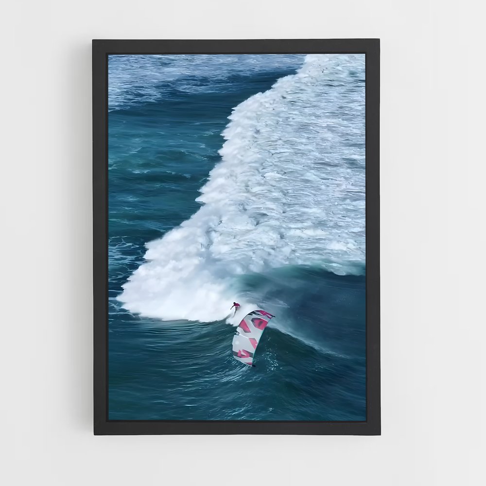 Poster Surf Rider – affiche Kitesurf (vue 2)